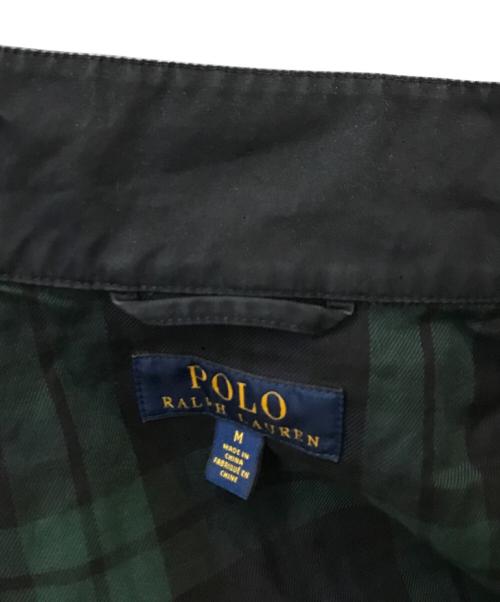 POLO RALPH LAUREN（ポロ・ラルフローレン）POLO RALPH LAUREN (ポロ・ラルフローレン) ハリントンジャケット ネイビー サイズ:Mの古着・服飾アイテム