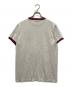 Champion (チャンピオン) 80S カレッジプリントリンガーTシャツ ホワイト サイズ:L：8000円