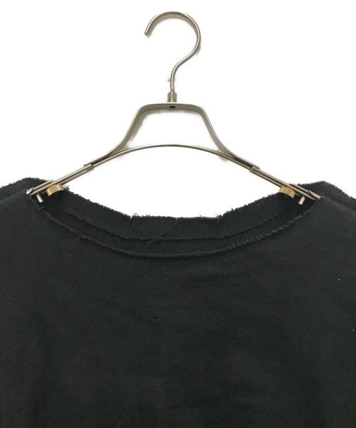 ISSEY MIYAKE（イッセイミヤケ）ISSEY MIYAKE (イッセイミヤケ) デザインカットソー ブラック サイズ:2の古着・服飾アイテム