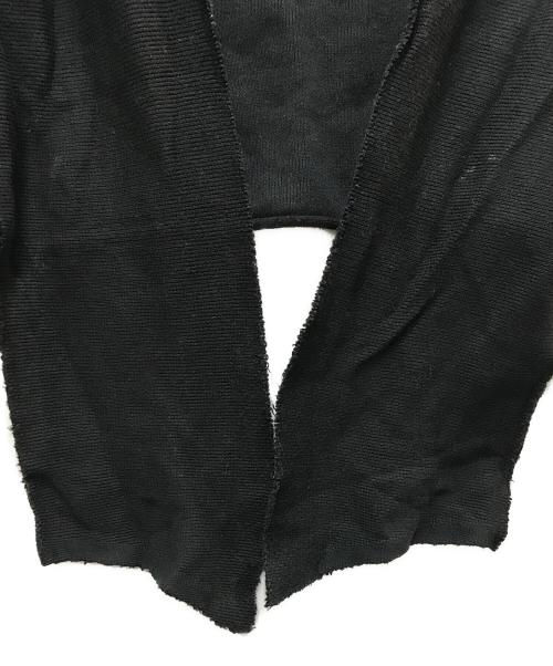 ISSEY MIYAKE（イッセイミヤケ）ISSEY MIYAKE (イッセイミヤケ) デザインカットソー ブラック サイズ:2の古着・服飾アイテム