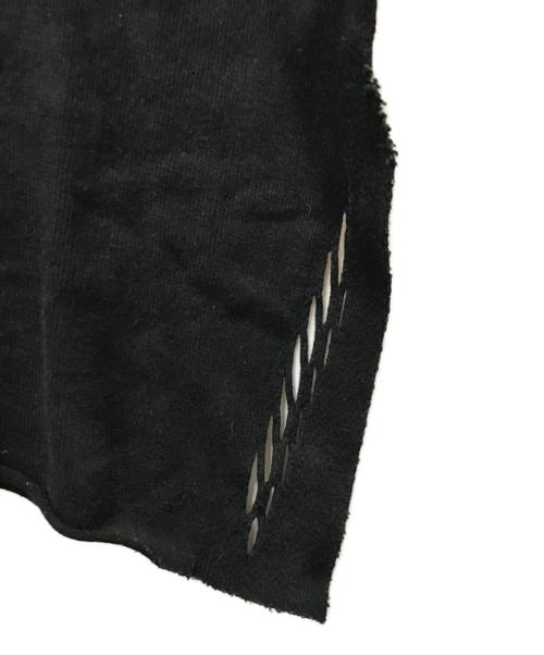ISSEY MIYAKE（イッセイミヤケ）ISSEY MIYAKE (イッセイミヤケ) デザインカットソー ブラック サイズ:2の古着・服飾アイテム