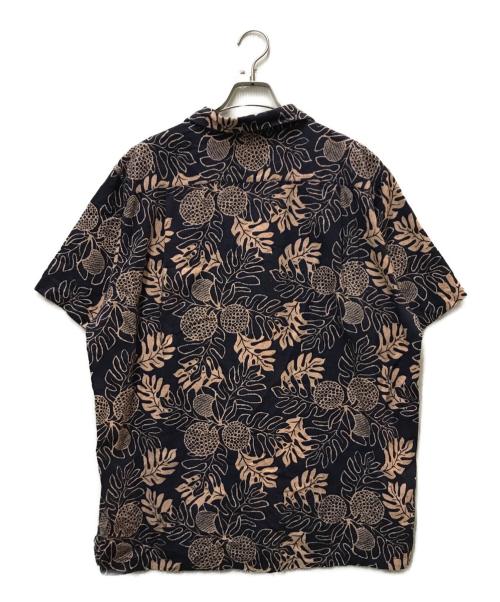 pataloha（パタロハ）pataloha (パタロハ) オーガニックコットン アロハシャツ ネイビー サイズ:XLの古着・服飾アイテム