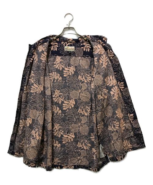 pataloha（パタロハ）pataloha (パタロハ) オーガニックコットン アロハシャツ ネイビー サイズ:XLの古着・服飾アイテム