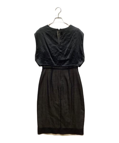 3.1 phillip lim（スリーワンフィリップリム）3.1 phillip lim (スリーワンフィリップリム) ノースリーブ・キャミソールワンピース ブラック サイズ:2の古着・服飾アイテム