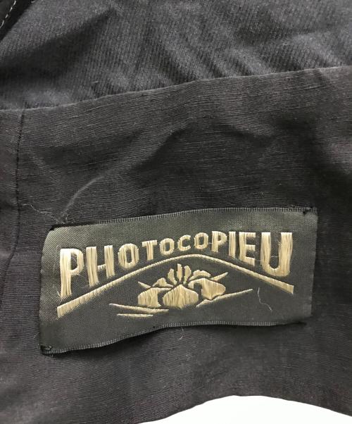 PHOTOCOPIEU（フォトコピュー）PHOTOCOPIEU (フォトコピュー) Open Back Blouse ブラック サイズ:36の古着・服飾アイテム