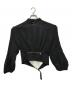 PHOTOCOPIEU (フォトコピュー) Open Back Blouse ブラック サイズ:36：8000円