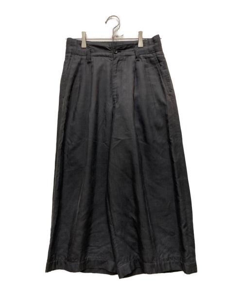 COMME des GARCONS（コムデギャルソン）COMME des GARCONS (コムデギャルソン) シルクタックパンツ ブラック サイズ:Sの古着・服飾アイテム