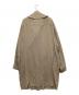 RICK OWENS (リックオウエンス) シルク混トレンチコート ブラウン サイズ:38：40000円