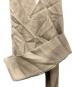 中古・古着 RICK OWENS (リックオウエンス) シルク混トレンチコート ブラウン サイズ:38：40000円