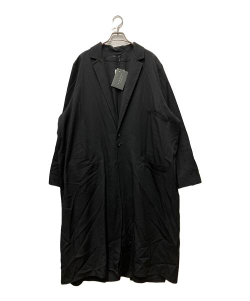 BISHOOL（ビシュール）BISHOOL (ビシュール) ウールロングコート ブラック サイズ:FREEの古着・服飾アイテム