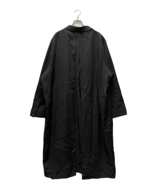 BISHOOL（ビシュール）BISHOOL (ビシュール) ウールロングコート ブラック サイズ:FREEの古着・服飾アイテム