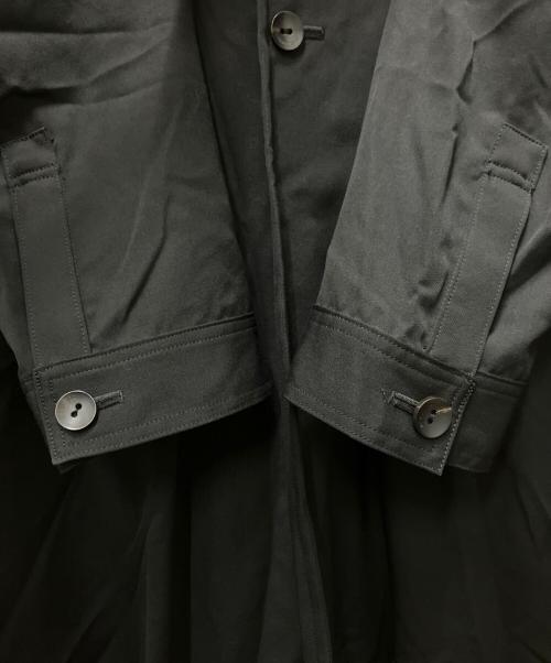 BISHOOL（ビシュール）BISHOOL (ビシュール) ウールロングコート ブラック サイズ:FREEの古着・服飾アイテム