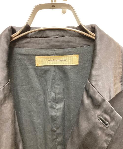 SUZUKI TAKAYUKI（スズキタカユキ）SUZUKI TAKAYUKI (スズキタカユキ) ジャケット ブラック サイズ:2の古着・服飾アイテム