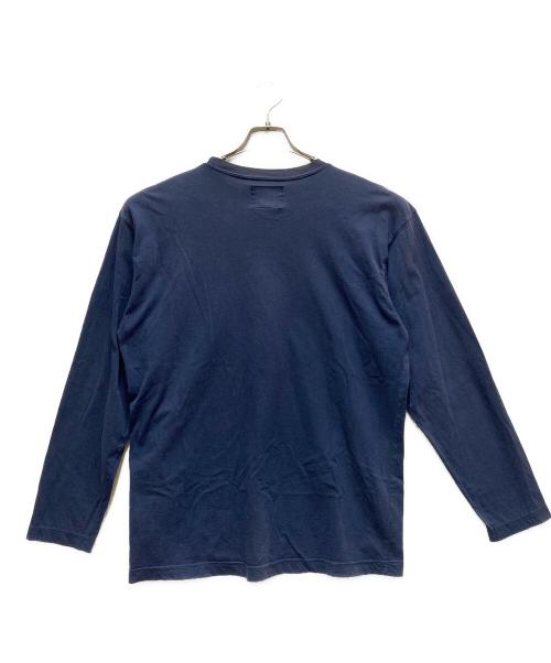 W.&L.T（ウォルト）W.&L.T (ウォルト) 90's PUK-PUK SAYS ロングスリーブTシャツ ネイビー サイズ:不明の古着・服飾アイテム