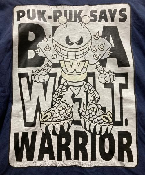 W.&L.T（ウォルト）W.&L.T (ウォルト) 90's PUK-PUK SAYS ロングスリーブTシャツ ネイビー サイズ:不明の古着・服飾アイテム