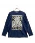 W.&L.T（ウォルト）の古着「90's PUK-PUK SAYS ロングスリーブTシャツ」｜ネイビー
