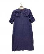 COMME des GARCONSコムデギャルソン）の古着「80s～90s 半袖ワンピース」｜パープル