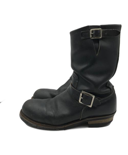 RED WING（レッドウィング）RED WING (レッドウィング) エンジニアブーツ ブラック サイズ:9の古着・服飾アイテム