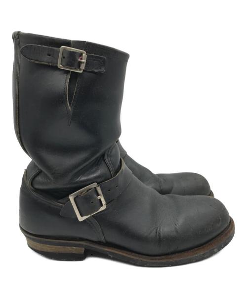 RED WING（レッドウィング）RED WING (レッドウィング) エンジニアブーツ ブラック サイズ:9の古着・服飾アイテム
