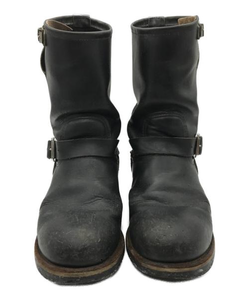 RED WING（レッドウィング）RED WING (レッドウィング) エンジニアブーツ ブラック サイズ:9の古着・服飾アイテム