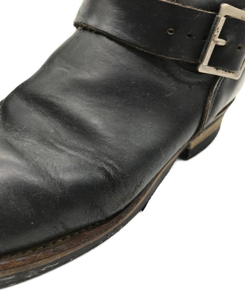 RED WING（レッドウィング）RED WING (レッドウィング) エンジニアブーツ ブラック サイズ:9の古着・服飾アイテム