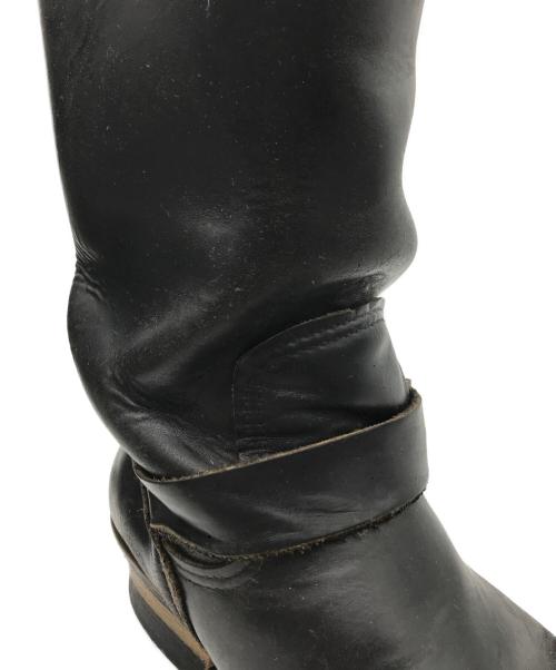 RED WING（レッドウィング）RED WING (レッドウィング) エンジニアブーツ ブラック サイズ:9の古着・服飾アイテム