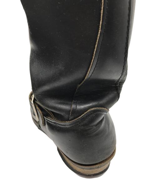 RED WING（レッドウィング）RED WING (レッドウィング) エンジニアブーツ ブラック サイズ:9の古着・服飾アイテム
