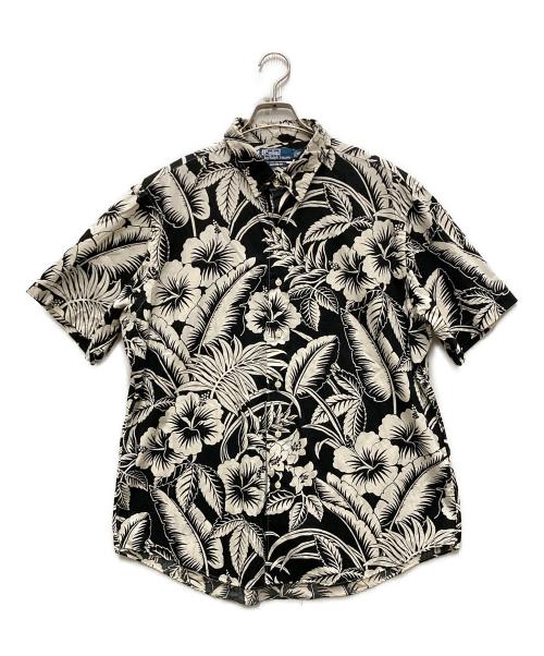 POLO RALPH LAUREN（ポロ・ラルフローレン）POLO RALPH LAUREN (ポロ・ラルフローレン) 90sアロハシャツ ブラック サイズ:XLの古着・服飾アイテム
