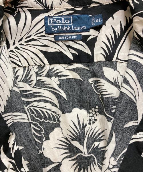 POLO RALPH LAUREN（ポロ・ラルフローレン）POLO RALPH LAUREN (ポロ・ラルフローレン) 90sアロハシャツ ブラック サイズ:XLの古着・服飾アイテム