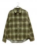 stussyステューシー）の古着「Rocco Plaid Shirt」｜グリーン