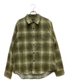 stussy（ステューシー）の古着「Rocco Plaid Shirt」｜グリーン