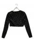 ALEXANDER WANG (アレキサンダー・ワン) ラインストーンクロップドカーデ ブラック サイズ:XS：25000円