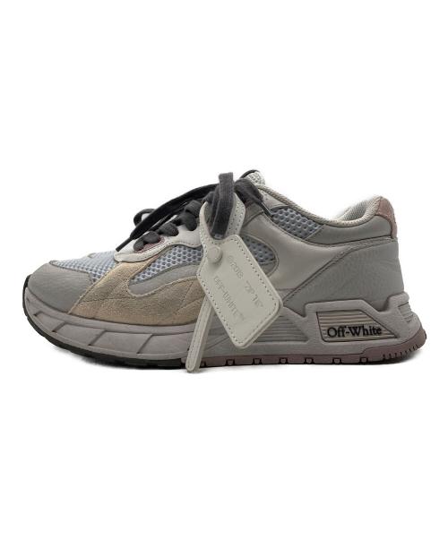 OFFWHITE（オフホワイト）OFFWHITE (オフホワイト) Kick Off Sneakers ローカットスニーカー ホワイト サイズ:38の古着・服飾アイテム