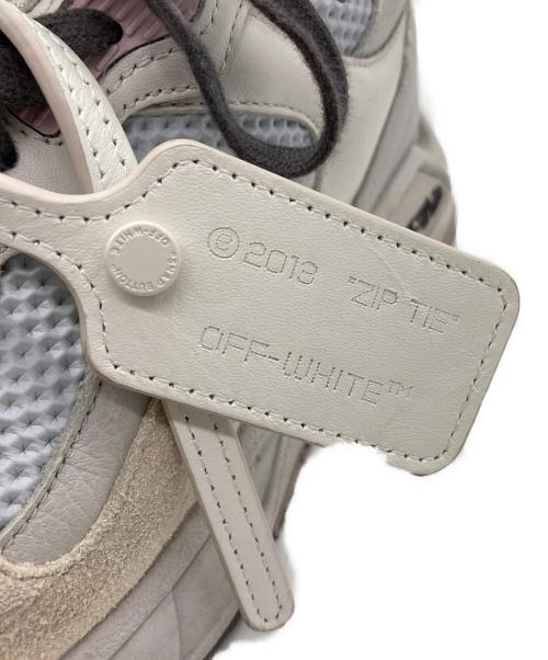 OFFWHITE（オフホワイト）OFFWHITE (オフホワイト) Kick Off Sneakers ローカットスニーカー ホワイト サイズ:38の古着・服飾アイテム
