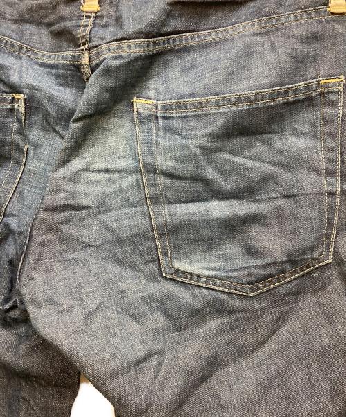 COMME des GARCONS HOMME（コムデギャルソン オム）COMME des GARCONS HOMME (コムデギャルソン オム) リネン混デニムパンツ インディゴ サイズ:XSの古着・服飾アイテム