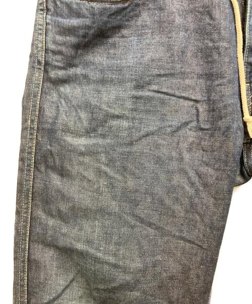 COMME des GARCONS HOMME（コムデギャルソン オム）COMME des GARCONS HOMME (コムデギャルソン オム) リネン混デニムパンツ インディゴ サイズ:XSの古着・服飾アイテム