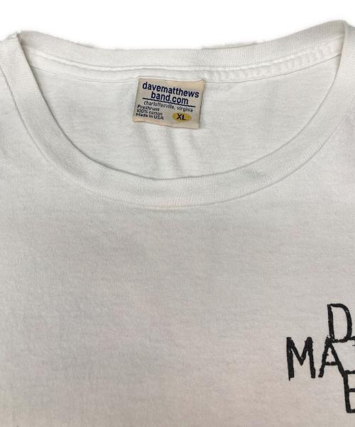 DAVEMATTHES BAND（デイヴ・マシューズ・バンド）DAVEMATTHES BAND (デイヴ・マシューズ・バンド) プリントTシャツ ホワイト サイズ:XLの古着・服飾アイテム