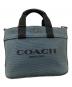 COACH（コーチ）の古着「トート20 カラーブロック」｜ネイビー