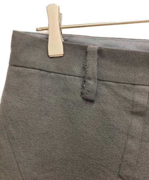 UNDERCOVER（アンダーカバー）UNDERCOVER (アンダーカバー) 16aw Wギャバダーツセミワイドパンツ ブラック サイズ:３の古着・服飾アイテム