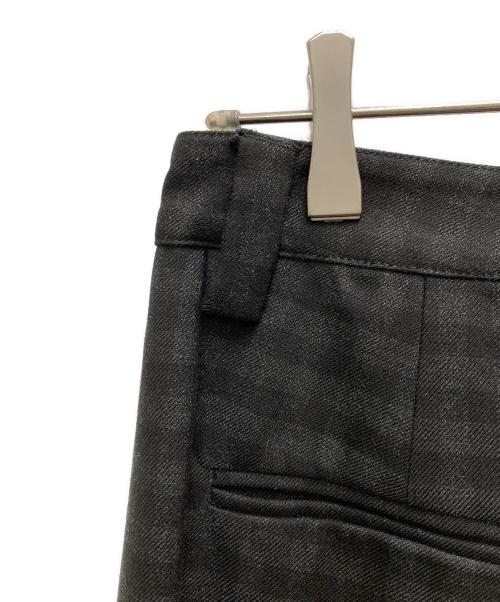 Jaded London（ジェイデッドロンドン）Jaded London (ジェイデッドロンドン) 1タック チェックパンツ ブラック サイズ:30の古着・服飾アイテム