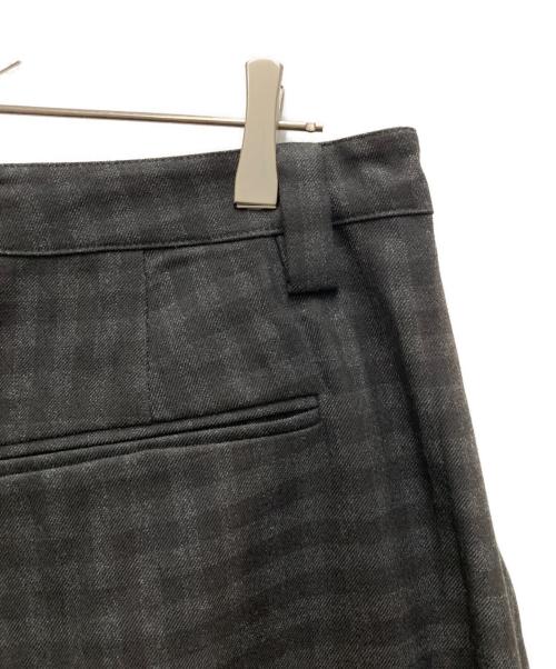 Jaded London（ジェイデッドロンドン）Jaded London (ジェイデッドロンドン) 1タック チェックパンツ ブラック サイズ:30の古着・服飾アイテム