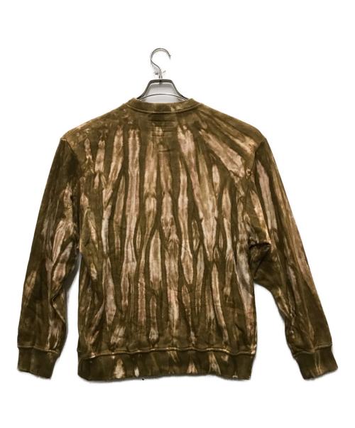 FDMTL（ファンダメンタル）FDMTL (ファンダメンタル) TIE DYE SWEAT SHIRT ブラウン サイズ:2の古着・服飾アイテム