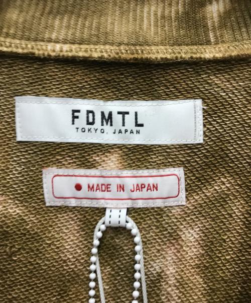 FDMTL（ファンダメンタル）FDMTL (ファンダメンタル) TIE DYE SWEAT SHIRT ブラウン サイズ:2の古着・服飾アイテム