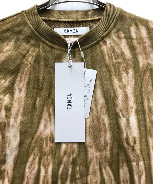 FDMTL（ファンダメンタル）FDMTL (ファンダメンタル) TIE DYE SWEAT SHIRT ブラウン サイズ:2の古着・服飾アイテム