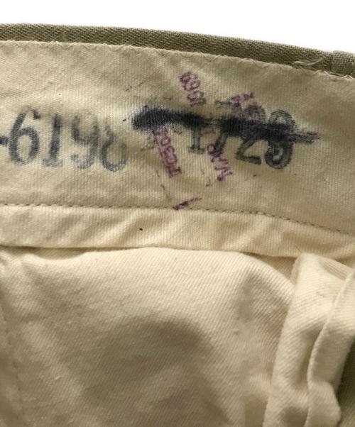 US ARMY（ユーエスアーミー）US ARMY (ユーエスアーミー) 60'S チノパン ベージュ サイズ:不明の古着・服飾アイテム
