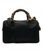 GUCCIグッチ）の古着「ミニ2WAYショルダーバッグ」｜ブラック