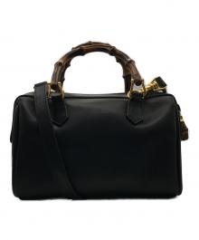 GUCCI（グッチ）の古着「ミニ2WAYショルダーバッグ」｜ブラック