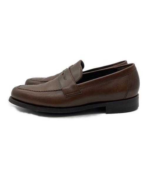 BARKER（バーカー）BARKER (バーカー) サドルローファー ブラウン サイズ:7　1/2の古着・服飾アイテム