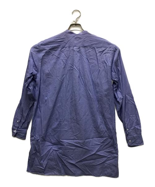 COMOLI（コモリ）COMOLI (コモリ) 21AWバンドカラーシャツ ネイビー サイズ:1の古着・服飾アイテム