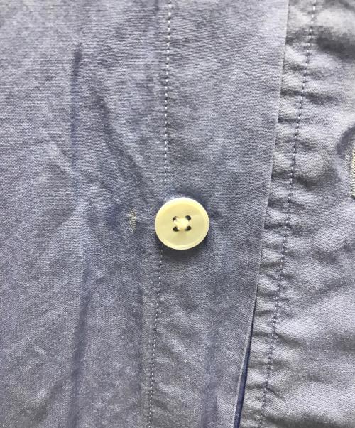 COMOLI（コモリ）COMOLI (コモリ) 21AWバンドカラーシャツ ネイビー サイズ:1の古着・服飾アイテム